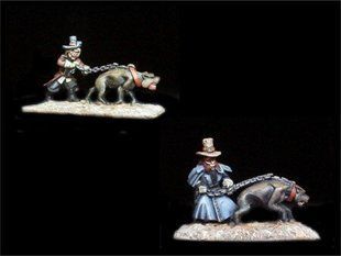 Vampire Wars - Wolfen Jager Houndmasters - West Wind Miniatures WWP-GH00036