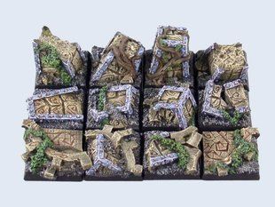 MicroArt Studio Bases - Mystic Bases, 25x25mm (5) - MNART-BB07S02A
