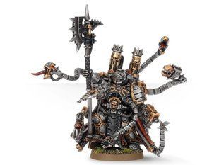 Chaos Space Marine Warpsmith, 1 миниатюра Warhammer 40k (Games Workshop 43-62 Citadel Finecast), сборная смоляная