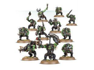 Ork Boyz, 11 мініатюр Warhammer 40k (Games Workshop 50-10), збірні пластикові