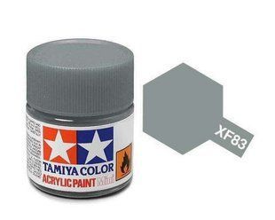 Фарба Tamiya XF-83 Medium Sea Grey 2 RAF, матова акрилова, 10 мл (Tamiya 81783)