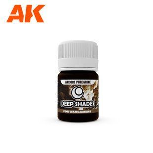 Pure Grime Deep Shades, 30 мл - фарба для створення контрасту (AK Interactive AK13002)