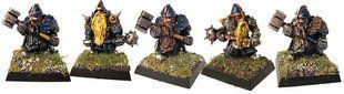 Mirliton Miniatures - Миниатюра 25-28 mm Fantasy - Dwearves with maces and war hammers - MRLT-DW008