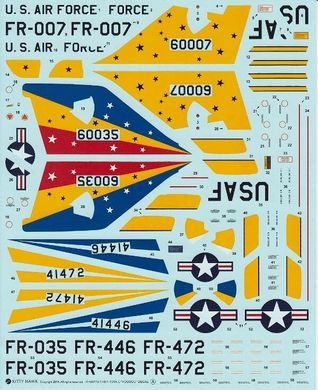 1/48 F-101A/C Voodoo реактивный самолет (Kitty Hawk 80115) сборная модель