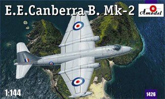 1/144 English Electric Canberra Mk.2 (Amodel 1426) сборная модель