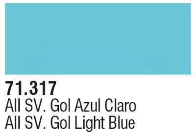 Vallejo Model Air 71317 Синий светлый (All SV. Gol Light Blue) 17 мл