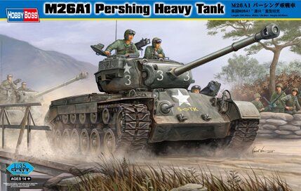 1/35 M26A1 Pershing американский танк (HobbyBoss 82425) сборная модель