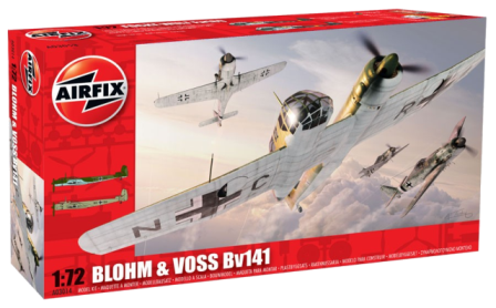 1/72 Blohm und Voss BV-141 германский самолет (Airfix 03014) сборная модель