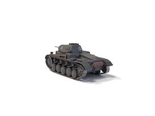 1/72 Pz.Kpfw.II Ausf.F німецький легкий танк, готова модель, авторська робота
