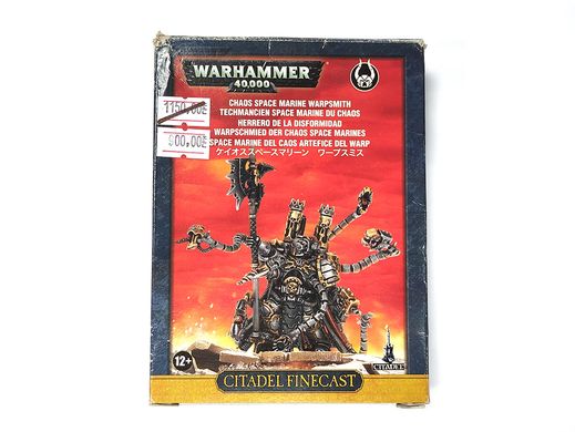 Chaos Space Marine Warpsmith, 1 мініатюра Warhammer 40k (Games Workshop 43-62 Citadel Finecast), збірна смоляна