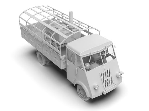 1/35 Німецька вантажівка Renault AHN LKW з польовою кухнею Hf.14 Kleine Feldkueche (ICM 35415), збірна модель