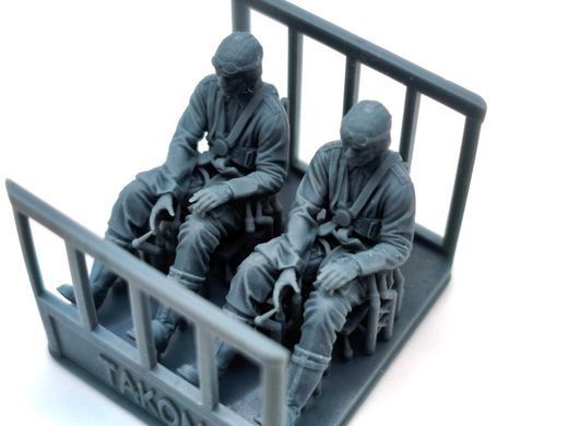 1/48 Пілоти Люфтваффе Другої світової війни, 2 фігури, 3D-друк, серія Limited Edition (Takom)