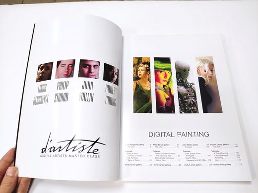 Книга "Digital Painting. D'artiste: digital artists master class" Linda Bergkvist, Philip Straub, John Wallin, Robert Chang (на английском языке)