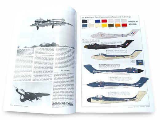 Монографія "De Havilland Sea Vixen. Warpaint Series 11" by Steve Hazell (англійською мовою)