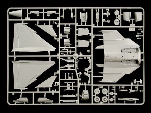1/48 JAS 39 A Gripen шведський винищувач (Italeri 2638) збірна модель