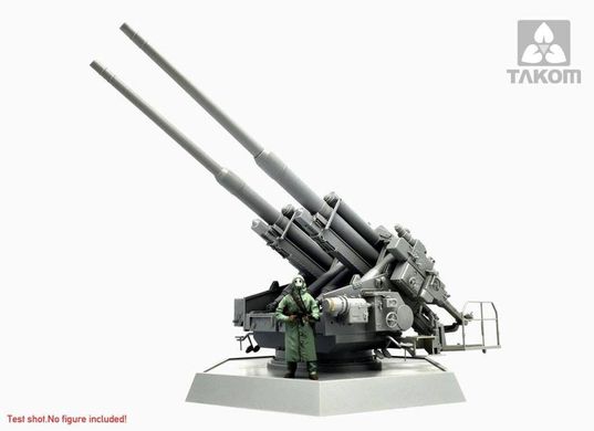 1/35 12.8 cm Flak 40 Zwilling германская зенитная установка (Takom 2023) сборная модель