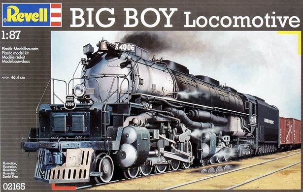 1/87 Локомотив Big Boy (Revell 02165), збірна модель