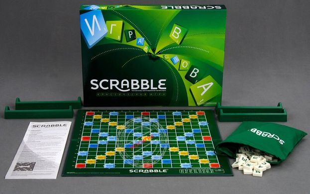 Настільна гра Scrabble - Грай в слова, Скреббл (укр.)