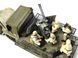 1/35 Зенітна самохідна установка із Flak-38 на базі Sd.Kfz.7 з фігурами розрахунку, готова модель авторської роботи