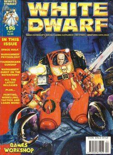 Журнал "White Dwarf" #196 4/1996 April. Журнал від Games Workshop про Warhammer (англійською мовою)