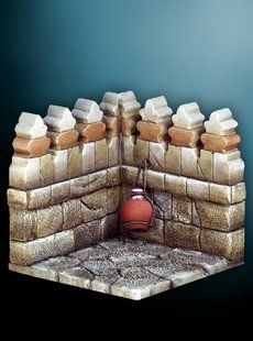 54 мм Corner of Muslim Castle