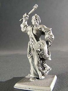 Темные эльфы (Dark elves) - Dark Elf Musician - GameZone Miniatures GMZN-06-34