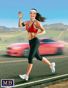1/24 Tyra, Jogging some miles, серія Dangerous Curves (Master Box 24050) збірна пластикова фігура