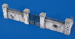 Garden / Park Wall with Gate Iraq (Resin and Ceramic) 1:35