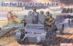 2-см Flak 38 Sfl. auf Pz.Kpfw.I Ausf.A (Flakpanzer I) 1:35