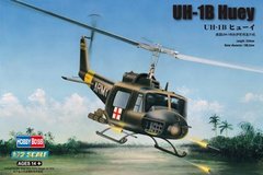 1/72 UH-1B Huey американский вертолет (HobbyBoss 87228), сборная модель