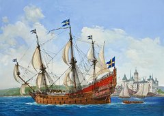1/150 Vasa шведский парусный линкор + клей + краски + кисточка (Revell 05719)