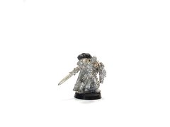Библиарий космодесанта с силовым мечем, миниатюра Warhammer 40k (Games Workshop), собранная металлическая неокрашенная