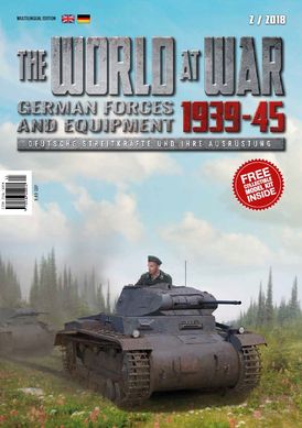 Журнал "The World at War 1939-1945" 2/2018: Pz.Kpfw.II Ausf.A1/A2/A3 (англійською та німецькою мовами), без моделі