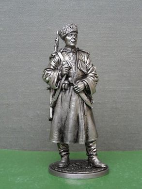 54 мм Красноармеец кубанских казачьих кавалерийских частей, 1939-43 гг.​, оловянная миниатюра (EK Castings WWII-19)
