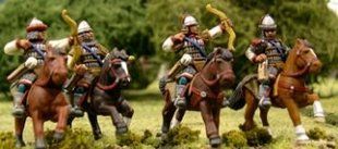Gripping Beast Miniatures - Tagmatic Kavallarioi Archers (4) - GRB-BZC14