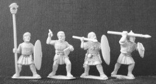 Gripping Beast Miniatures - Slaves with Musician (4) - GRB-SPR03