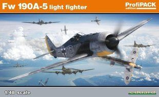 1/48 Focke-Wulf FW-190A-5 німецький винищувач, серія ProfiPACK (Eduard 82143), збірна модель