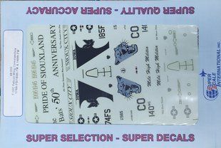 1/48 Декаль для F-16C Fighting Falcon Wing Commanders, 2 варианта: 174 FS/185 FW Col. Dennis Swanstrom Iowa ANG, 174 FS/140 FW Brg. Gen. Mason Whitney Colorado ANG (Super Scale Decals 48-592)
