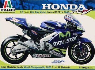 HONDA RC211V MELANDRI 2005 1:9