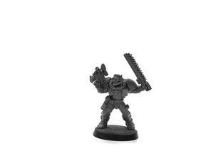 Скаут космодесанту з болтером та ланцюговим мечем, мініатюра Warhammer 40k (Games Workshop), пластикова