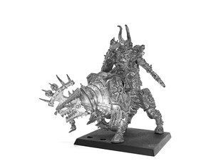 Khorne Lord on Juggernaut, мініатюра Warhammer (Games Workshop), металева