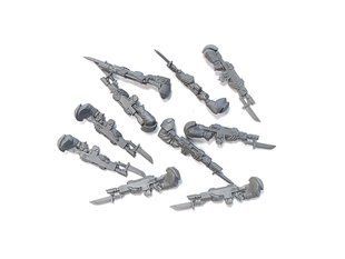 Shock Trooper Arms with Lasgun Kantrael Pattern, 10 штук, пластикові (Games Workshop Warhammer 40.000 Imperial Guard)