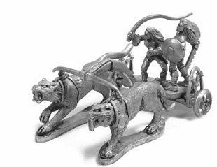 Mirliton Miniatures - Миниатюра 25-28 mm Fantasy - Amazon Attack Chariot - MRLT-AM009