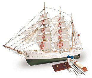 Artesania Latina Португальське навчальне судно "Сагрес" (Sagres) 1:250 з інструментами (22254)