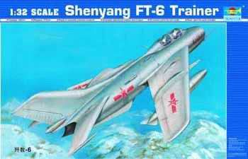 1/32 Самолет Shenyang FT-6 Trainer (МиГ-19) (Trumpeter 02208), сборная модель