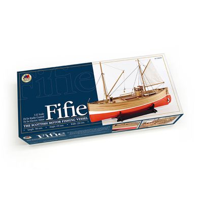 1/32 Шотландський риболовний човен Фіфі (Amati Modellismo 1300/09 Fifie), збірна дерев'яна модель