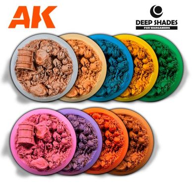 Reddish Filth Deep Shades, 30 мл - фарба для створення контрасту (AK Interactive AK13003)