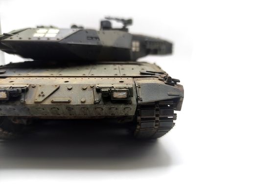 1/35 Український танк Leopard 2A5, готова модель авторської роботи