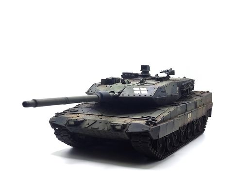 1/35 Украинский танк Leopard 2A5, готовая модель авторской работы