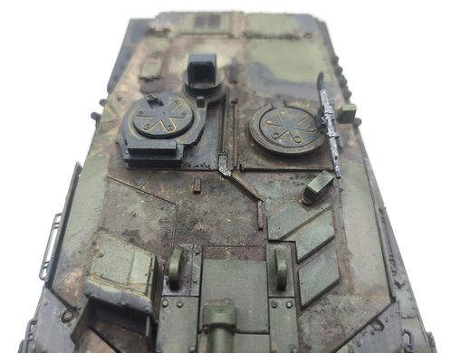 1/35 Український танк Leopard 2A5, готова модель авторської роботи